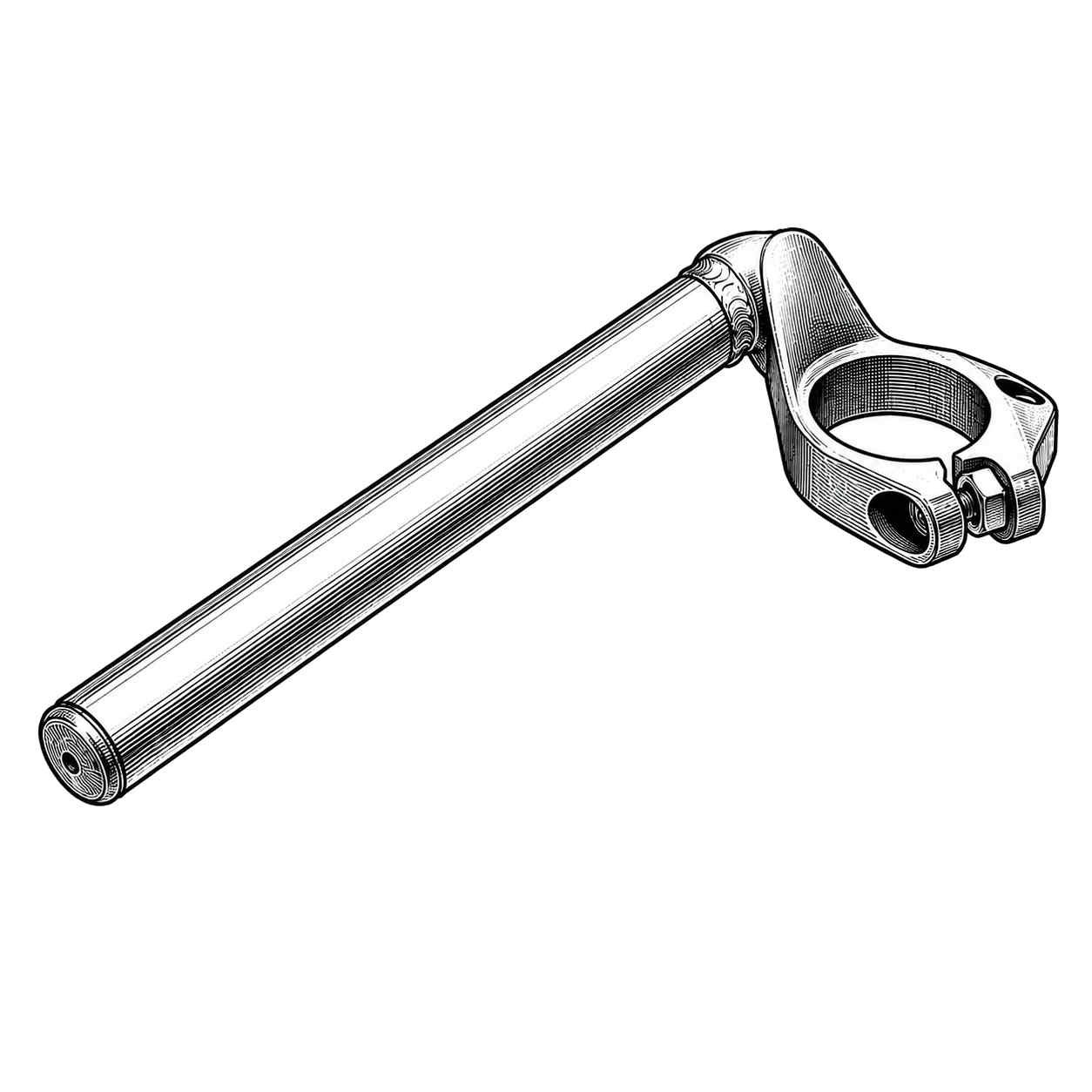 Manillar Clip-on - Izquierdo